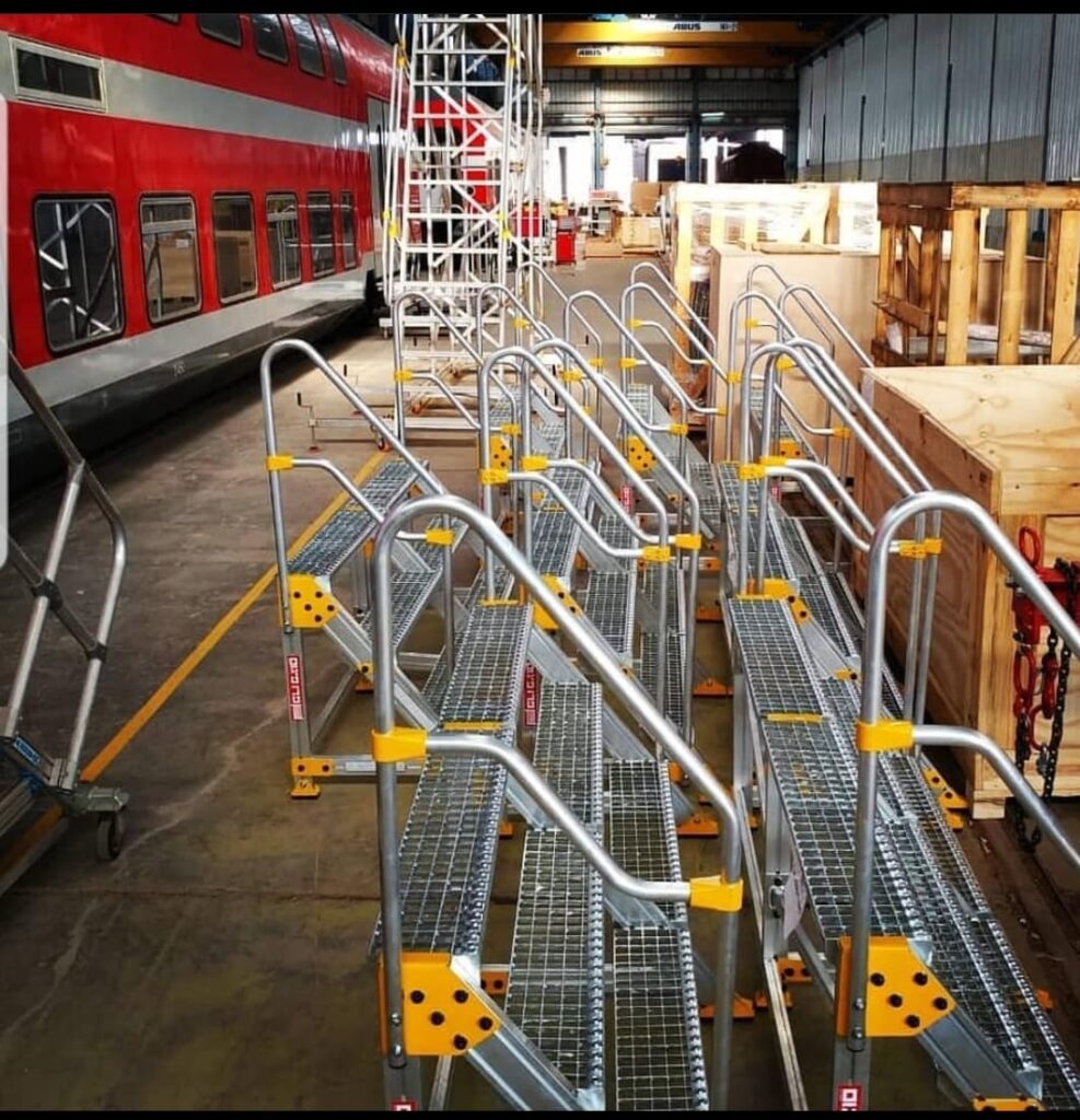 אספקת מתקני מדרגות לרכבת ישראל