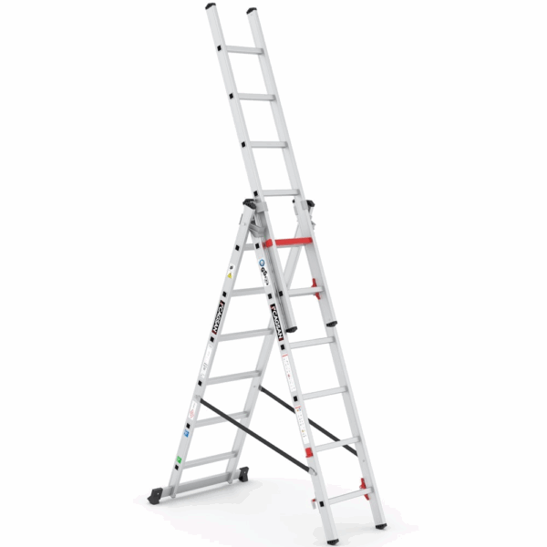 סולם ג' TRIΟCOMBI 3x6 – פרו פיגום