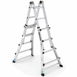 סולם טלסקופי TELESKY – 4×4 שלבים