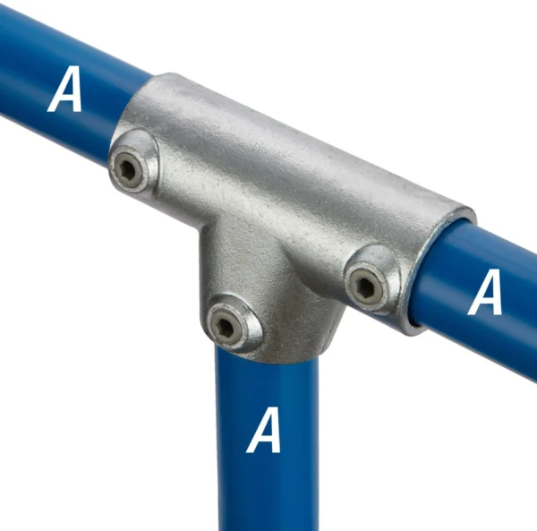 מחבר Double Socket Angle 0°–11° – Kee Klamp Type 88