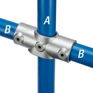 מחבר Offset Tee 0°–11° – Kee Klamp Type 89
