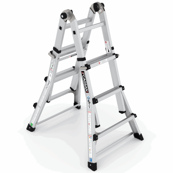סולם טלסקופי TELESKY – 3×4 שלבים