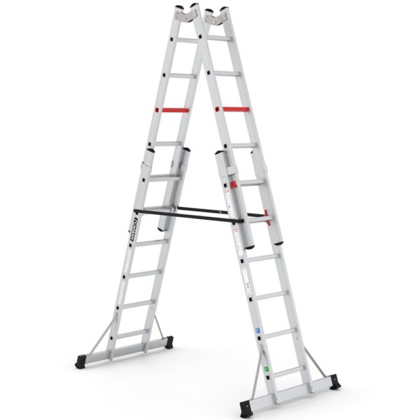סולם A כפול DOUBLEX 2x6 – פרו פיגום