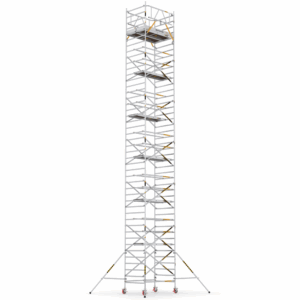 פיגום אלומיניום נייד להשכרה בגובה עבודה 8 מטרים