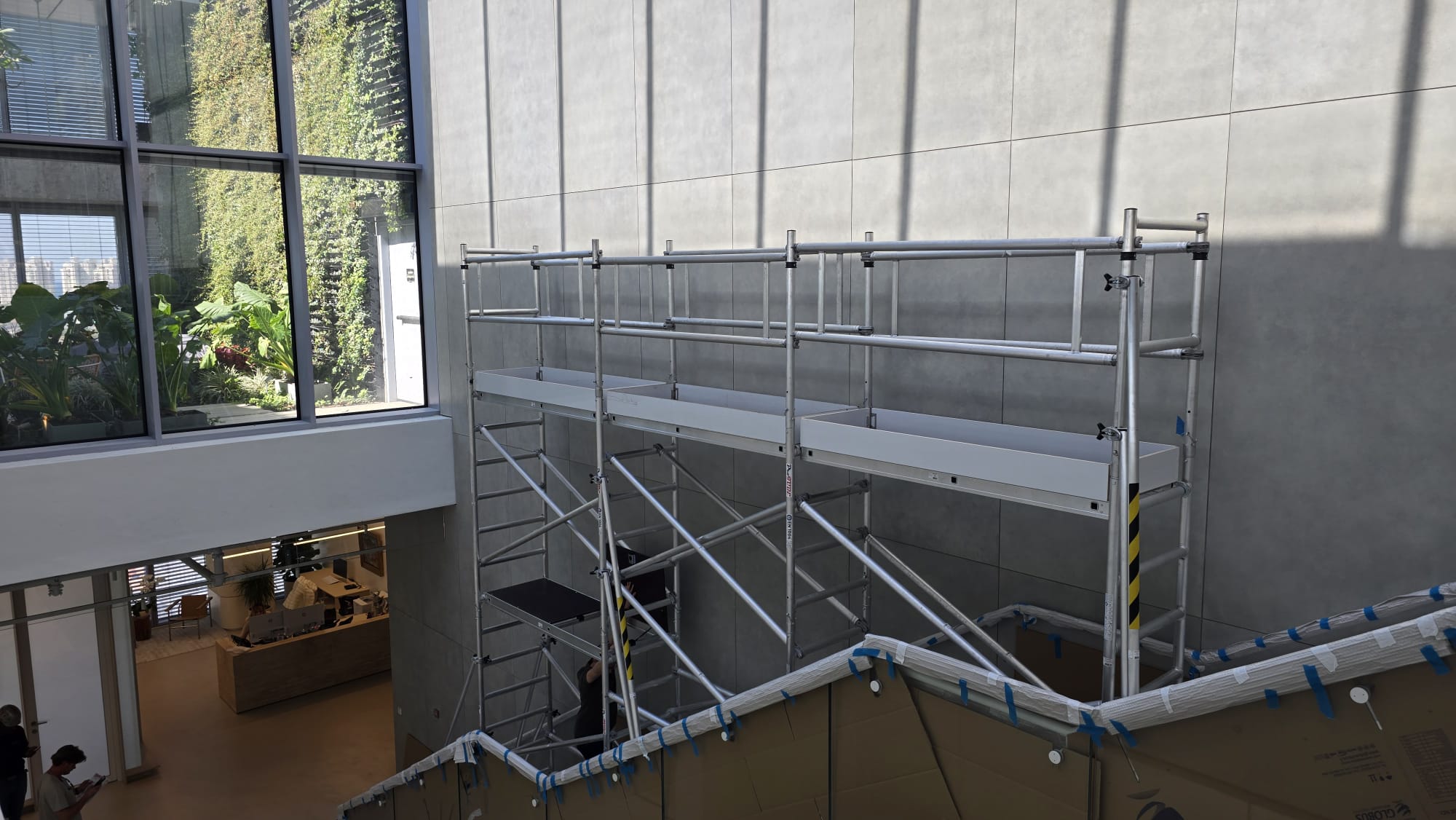 פיגום על מדרגות