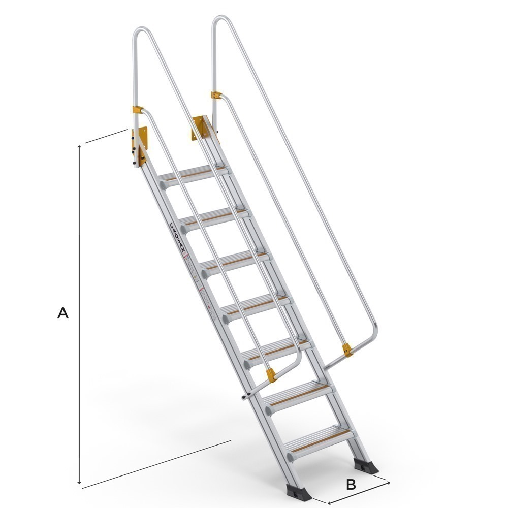 סולמות מדרגות גדולים