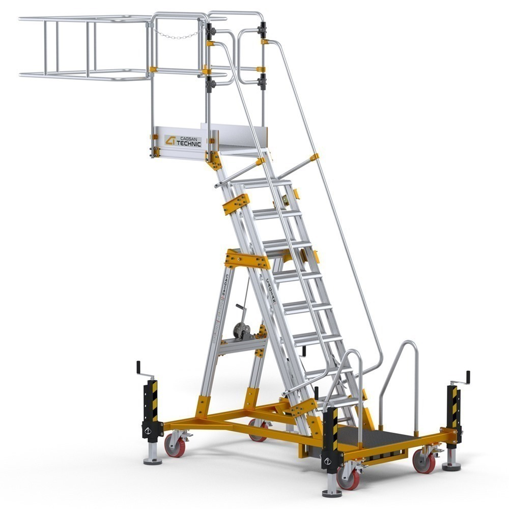 פלטפורמת עבודה מתכווננת וניידת – פרו פיגום בע"מ